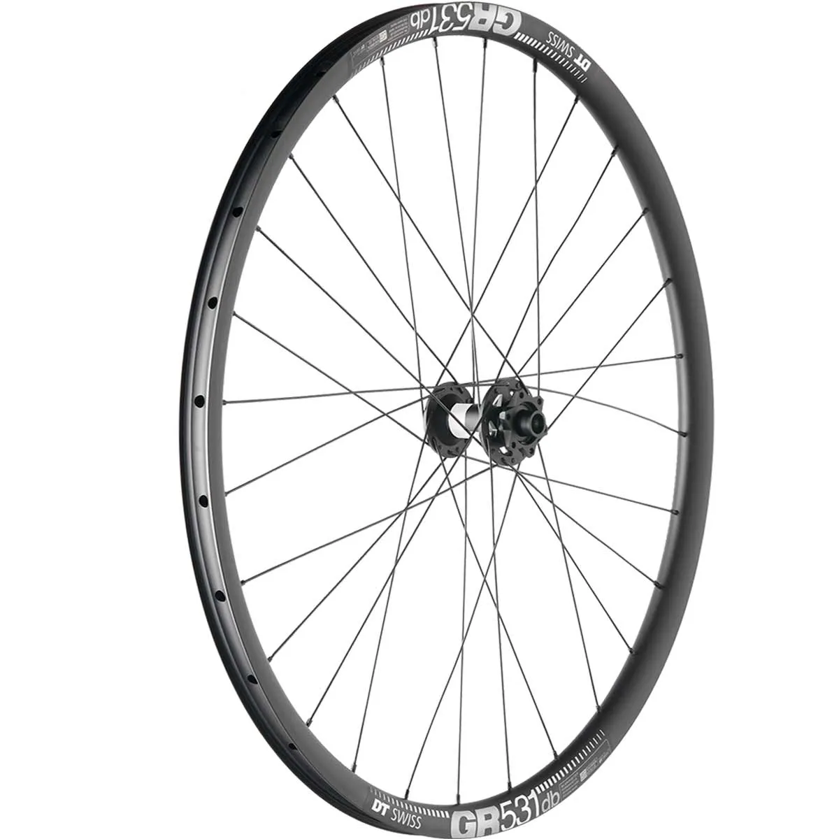 27,5 Zoll Gravel Vorderrad DT Swiss 350 Classic Disc Nabe + DT Swiss GR 531 Felge | build by TNC