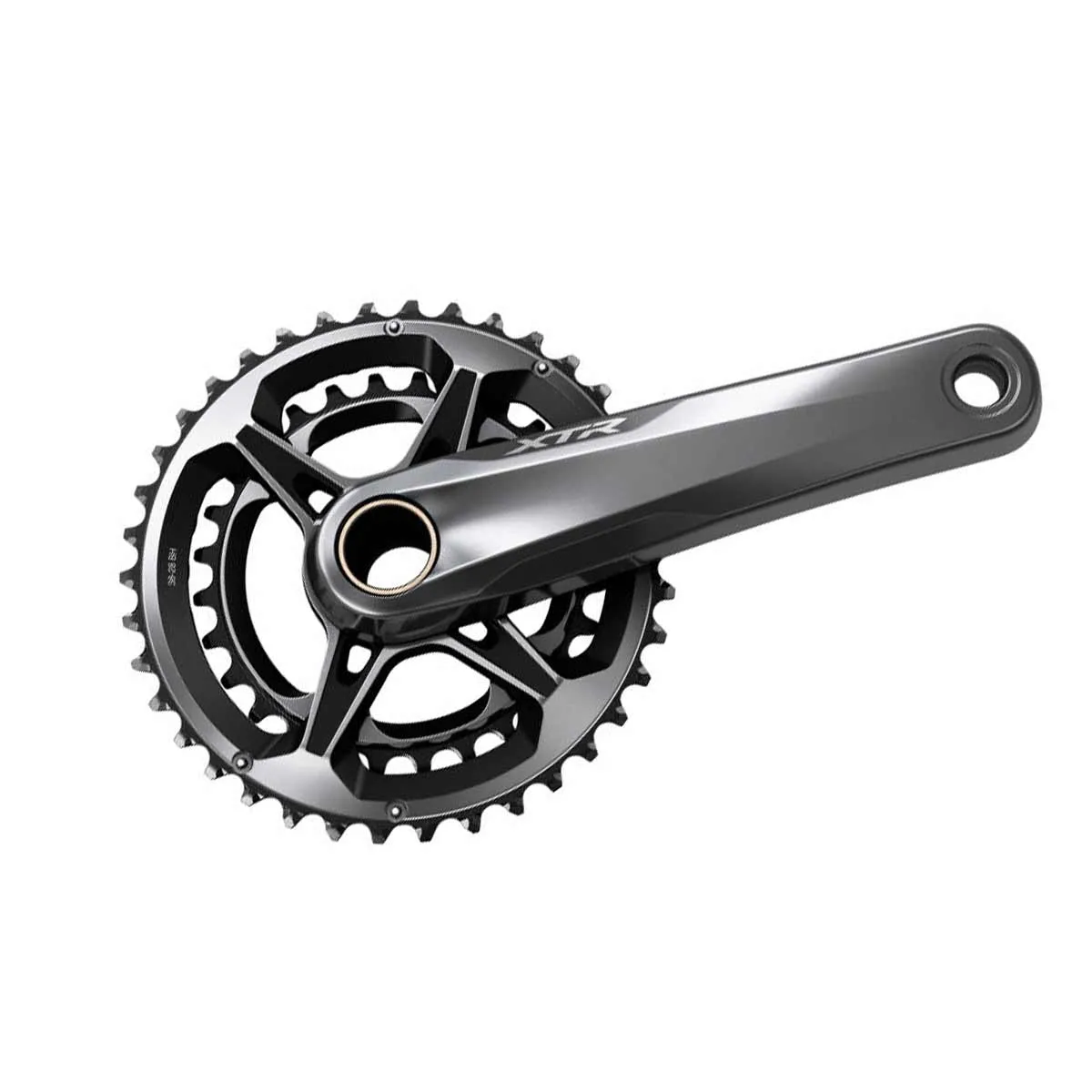 Shimano XTR FC-M9100 Kurbel 175 mm Abstufung 38 - 28 Zahene 2x12 fach copy