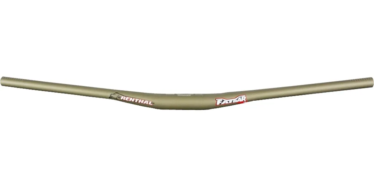 Renthal V2 Fatbar 35 Riser 800 mm Breite x 10 mm Rise Gold