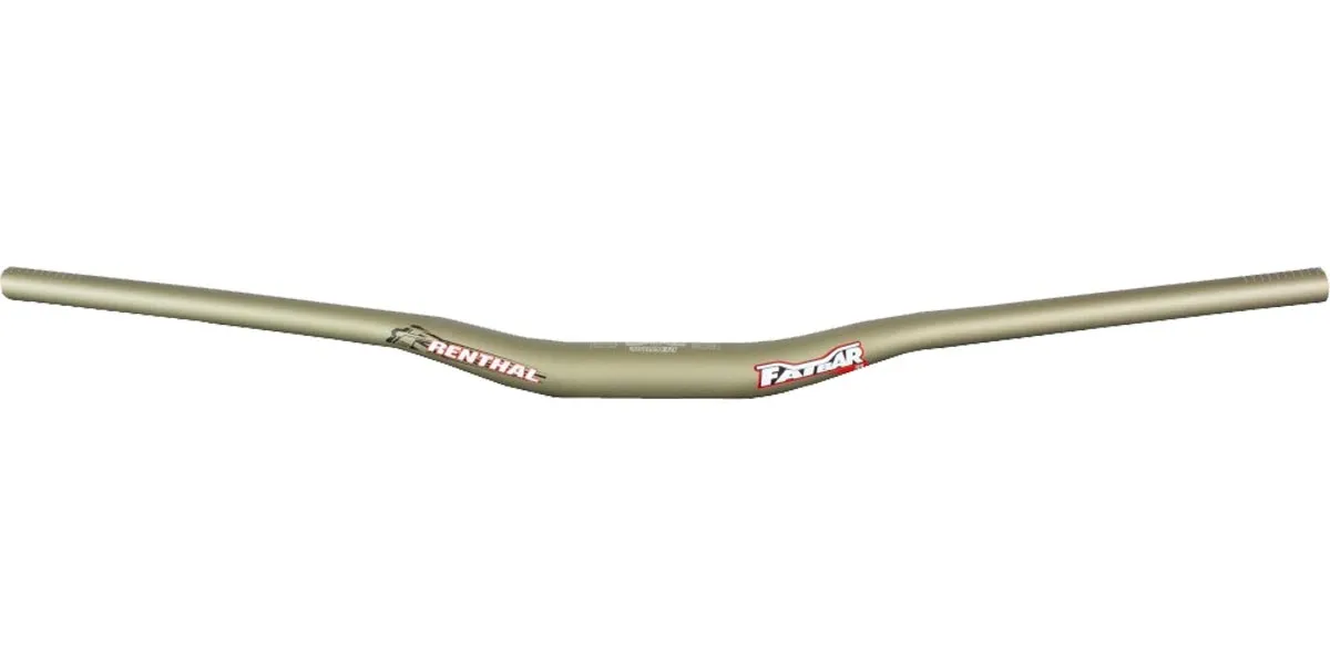 Renthal V2 Fatbar 35 Riser 800 mm Breite x 20 mm Rise Gold