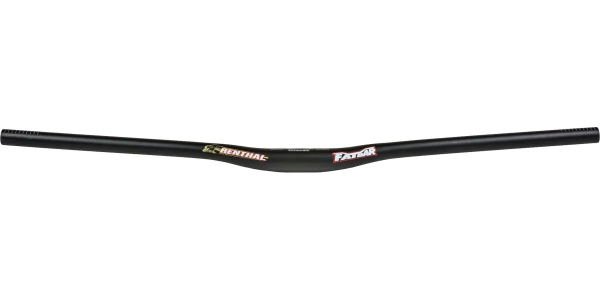 Renthal V2 Fatbar 31.8 Riser 800 mm Breite x 10 mm Rise schwarz