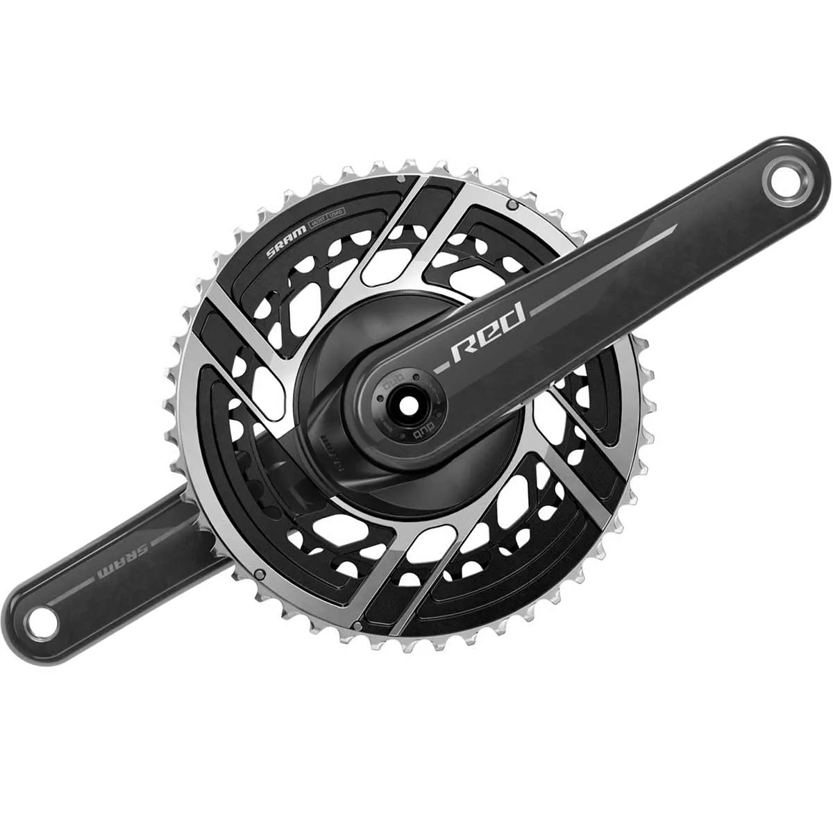 Sram Red E1 AXS Kurbel DUB 12x2 fach Abstufung 46x33 Zähne 160 mm