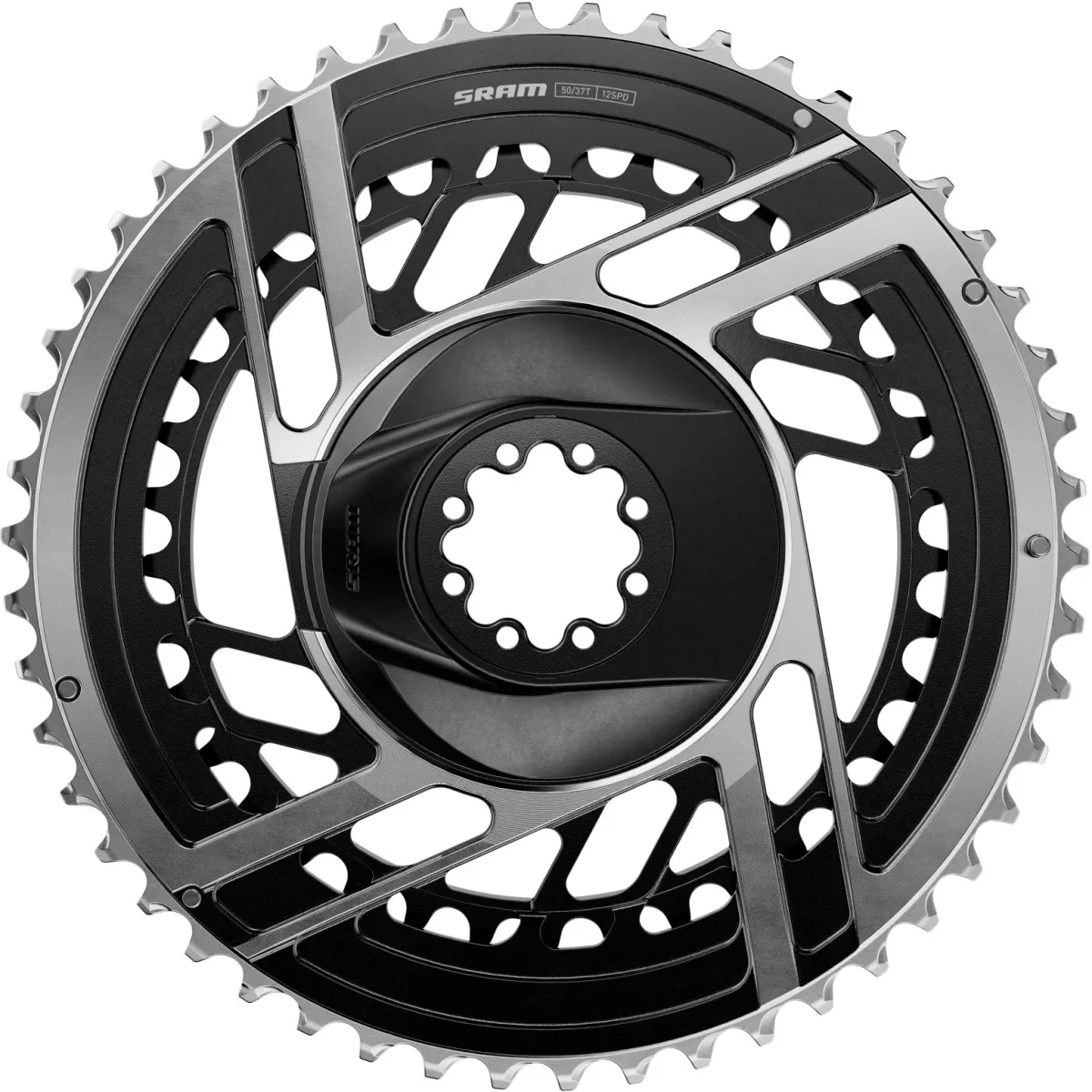 Sram Red AXS E1 Kettenblattkit 12x2 fach Abstufung 50-37 Zähne Mod 2025