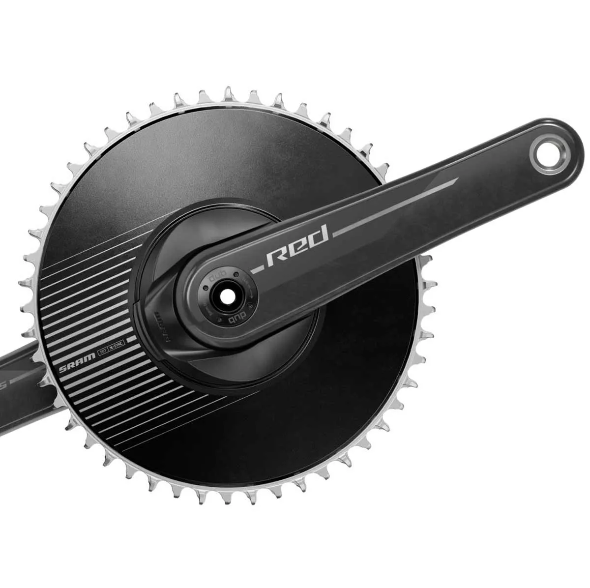 Sram Red E1 AXS Aero-Kurbel DUB 12x1 fach Abstufung 50 Zähne 165 mm