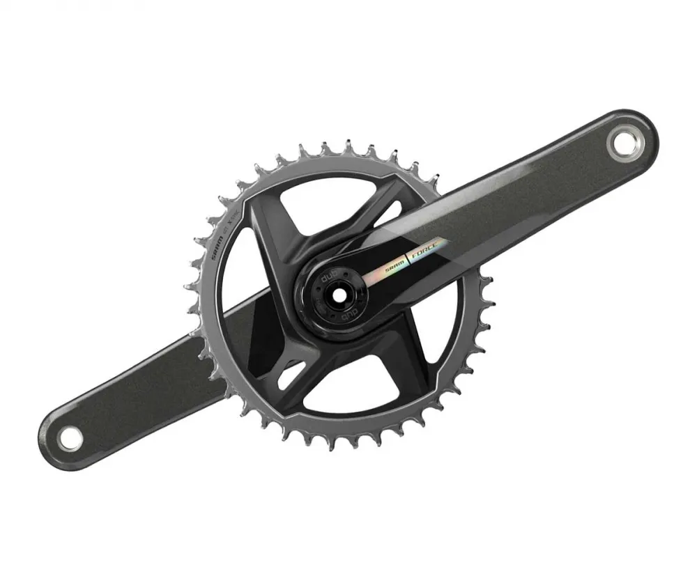 Sram Force AXS Kurbel D2 DUB Wide 1-fach Kettenblatt 40 Zähne 167,5 mm