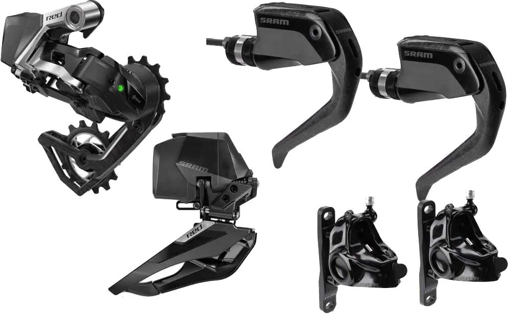 Sram RED AXS E1 TT Upgradekit Disc 12x2 fach