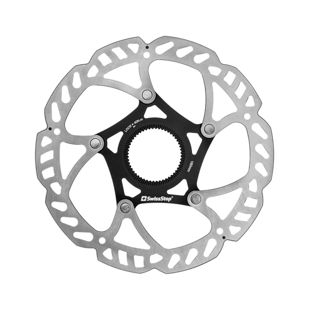 SwissStop Catalyst Pro Bremsscheibe 160 mm Centerlock ohne Verschlussring