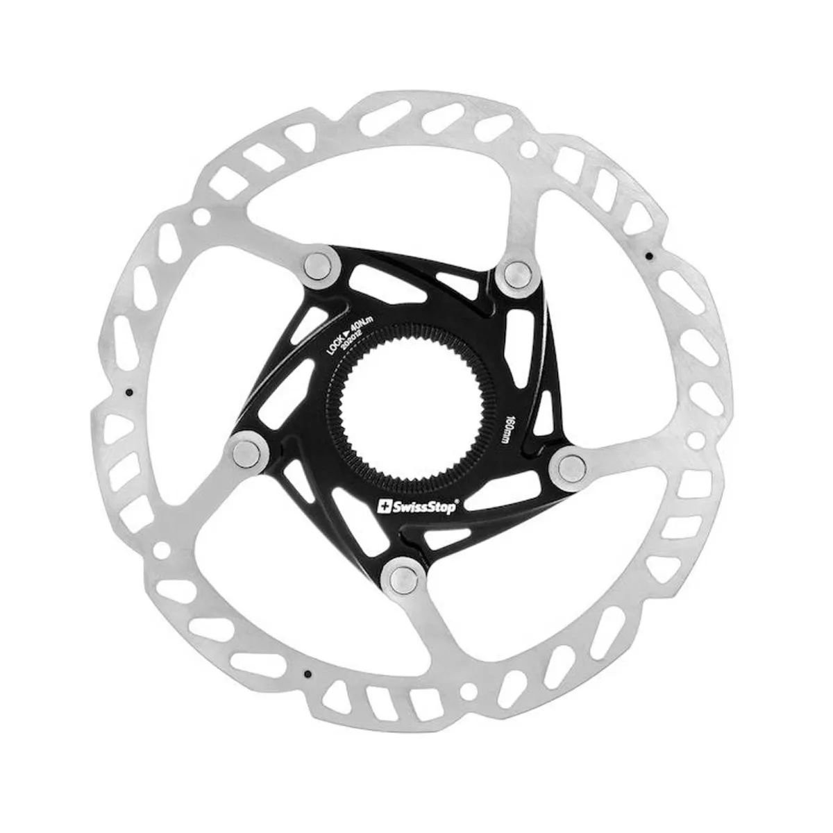 SwissStop Catalyst Race Bremsscheibe 160 mm Centerlock ohne Verschlussring