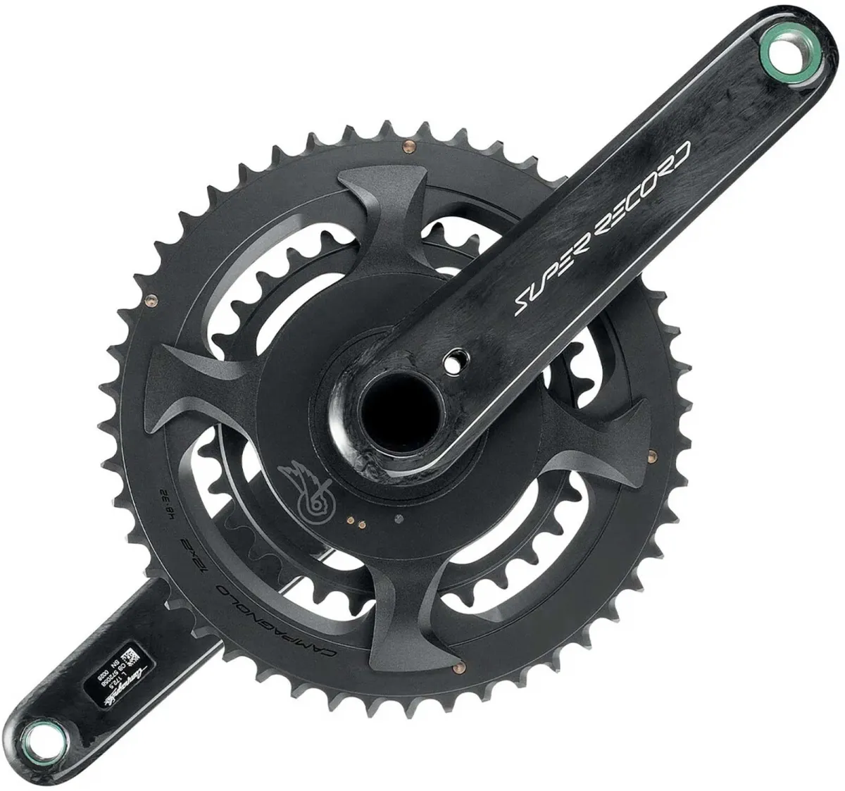 Campagnolo Super Record Powermeter WRL Kurbel 48/32 Zähne 175 mm