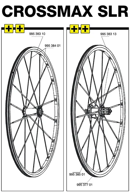 Mavic Crossmax SLR UB Vorderrad Felge ceramic beschichtet 18 Loch