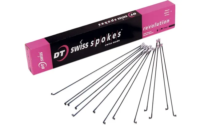 DT Swiss Revolution Speiche 2,0 x 1,5 mm schwarz 248 mm - Restbestand