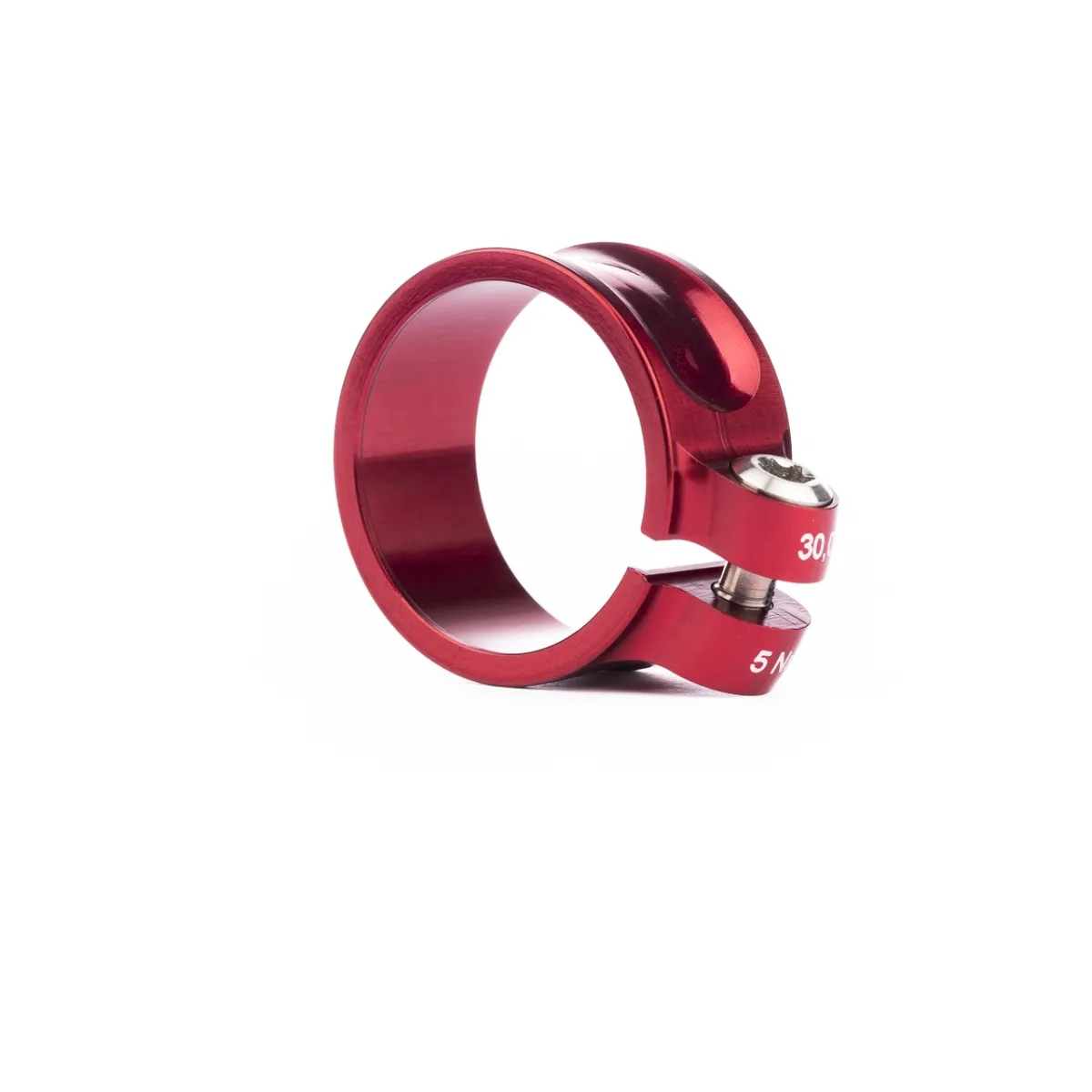 Tune Schraubwürger Sattelstützenklemme 36,4 mm rot