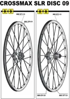 Mavic Crossmax SLR DISC Hinterrad Ersatzfelge 26 Zoll 24 Loch Modell 2009-10 AUSVERKAUFT