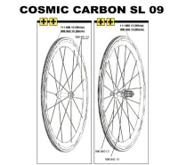 Mavic Cosmic Carbone SL Ersatzspeiche Hinterrad rechts 306 mm Modell 2009 AUSVERKAUFT