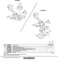 Shimano Seilzugklemmschraube M5x9, für XTR Umwerfer 970/960 Art Y5HE98010