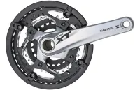 Shimano XT Kurbel FC-T781 175mm 44-32-24 Z. silber - AUSVERKAUFT