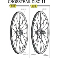 Mavic Crosstrail Speiche Hinterrad links 267,5 mm Mod 2011-12