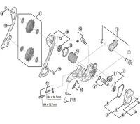 Shimano XT Schaltwerk RD-M786 Schaltwerk Ersatzteil | Schaltachsen-Einheit