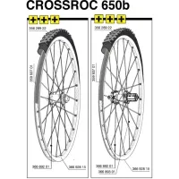 Mavic Crossroc Speiche 27,5 Zoll Hinterrad links 275 mm ab Modell 2014