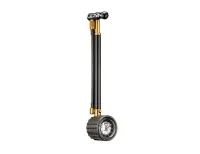 Lezyne Shock Drive Minipumpe schwarz-gold 27,5 Bar