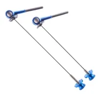 Tune DC130 Road Schnellspanner Set 100-130mm blau