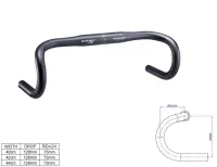 Ritchey WCS Neo Classic Alu Lenker 31,8 mm Breite 42 cm matt-schwarz