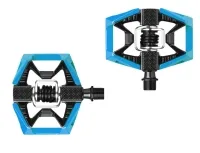 Crank Brothers Double Shot Pedal blau-schwarz