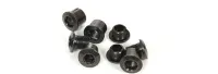 Sram MTB Kettenblattschrauben M8,5x7 + 9mm Hülsen Alu schwarz 10x2 fach je 4 Stück