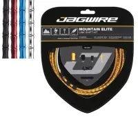 Jagwire Mountain Elite Link Schaltzugset silber