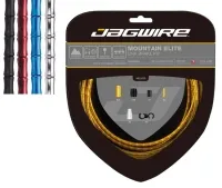 Jagwire Mountain Elite Link Bremszugset schwarz