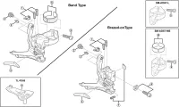 Shimano Ultegra FD-6800 Umwerfer Ersatzteil | Schaltzug-Converter Nr 3