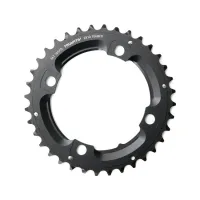 Sram X0 Kettenblatt 36 Zähne 104 mm Lochkreis schwarz ohne Bolzen 10x2 fach