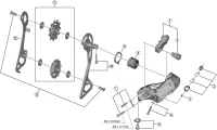 Ersatzteile Shimano Ultegra RD-R8000-GS Schaltwerk