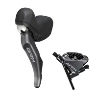 Disc Shimano GRX Bremshebel ST-RX810LA Hebel für Sattelstütze + BR-RX810 Flat Mount Scheibenbremse