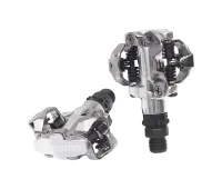 Shimano SPD Pedal PD-M520 inc SM-SH51 Cleats silber