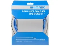 Shimano Road Schaltzug Set SP41 OPTISLICK beschichtet blau