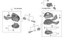 Shimano SLX SL-M7100-I Schalthebel Ersatzteil | Schalthebel-Einheit rechts Nr 1