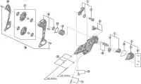 Ersatzteile Shimano SLX RD-M7000 Schaltwerk