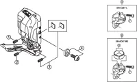 Ersatzteile Shimano Ultegra Di2 FD-6770 Umwerfer