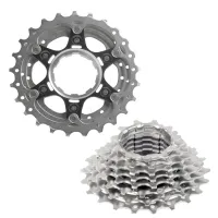 TNC Umbau der Shimano Ultegra Kassette CS-R8000 14 -28 Zähne 11 fach von TNC modifiziert für 10 fach Rotor