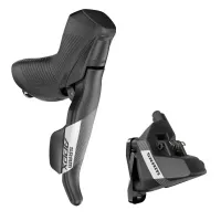 Sram Apex Eagle - XPLR Schalt-Bremshebel rechts 12-fach + Flat Mount Disc Bremse Hinterrad