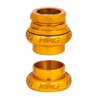 Chris King GripNut EC 34 Steuersatz | Sotto Voce gold 1 1/8 Zoll Gewinde