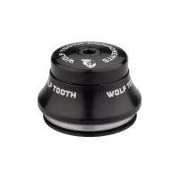 Wolf Tooth Premium Steuersatz Oberteil 1 1/8 Zoll | IS42 / 28,6mm Höhe 15mm schwarz