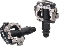 Shimano SPD Pedal PD-M520 inc SM-SH51 Cleats schwarz